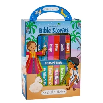 My Little Library: Bible Stories - 12 Engaging Board Books Collection