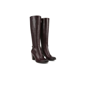 Naturalizer Kalina Wide Shaft Knee High Boot - Wine Leather