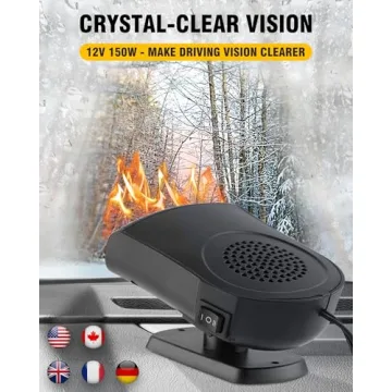 Portable Car Heater for Winter and Summer Use