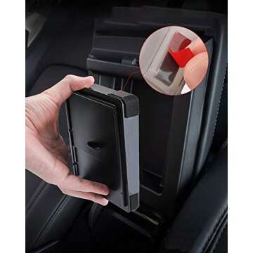 BougeRV Center Console Organizer for Tesla Model 3 & Y