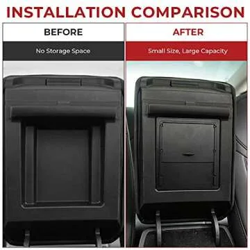 BougeRV Center Console Organizer for Tesla Model 3 & Y