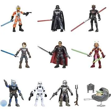 Star Wars Toys Mission Fleet 10-Pack with 19 Accessories