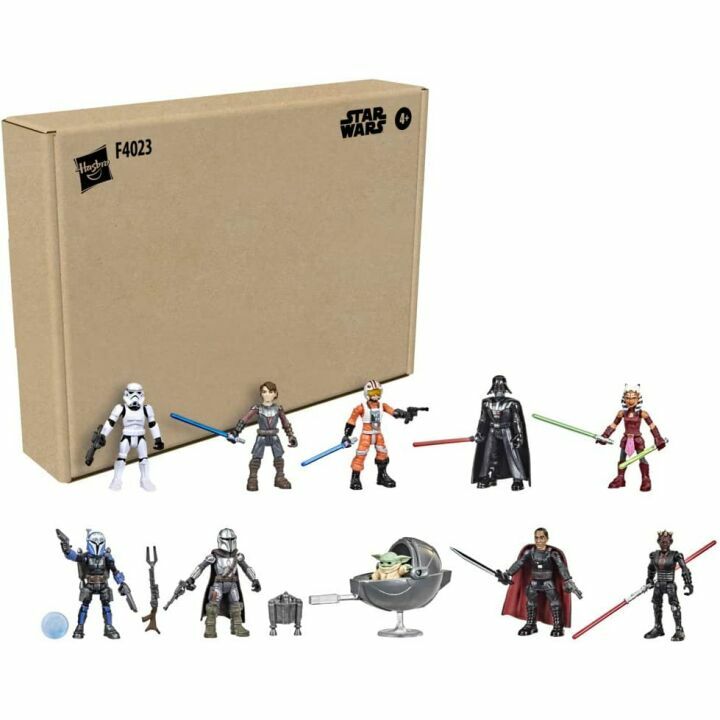 Star Wars Toys Mission Fleet 10-Pack with 19 Accessories