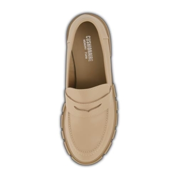CUSHIONAIRE Women's Comfort Slip-on Loafer in Vegan Leather