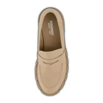 CUSHIONAIRE Women's Comfort Slip-on Loafer in Vegan Leather