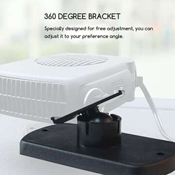 Portable 200W Car Heater & Defroster for All Vehicles