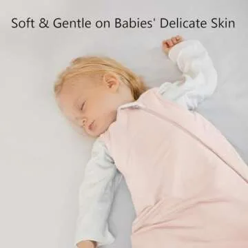 BubblePanda Soft Bamboo Sleep Sack for Baby 0-6 Months