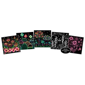 Zen Scratch Art: Magical Woodlands