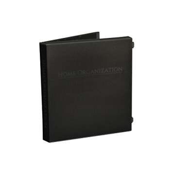 UniKeep Home Organization Binder/Storage Box with Guides and Checklists to Keep All Your Key Information in One Place