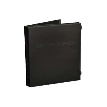 UniKeep Home Organization Binder/Storage Box with Guides and Checklists to Keep All Your Key Information in One Place