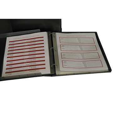 UniKeep Home Organization Binder/Storage Box with Guides and Checklists to Keep All Your Key Information in One Place