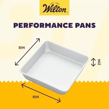 Wilton Performance Aluminum 8-Inch Cake and Brownie Pan