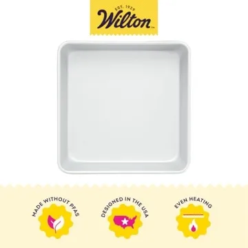 Wilton Performance Aluminum 8-Inch Cake and Brownie Pan