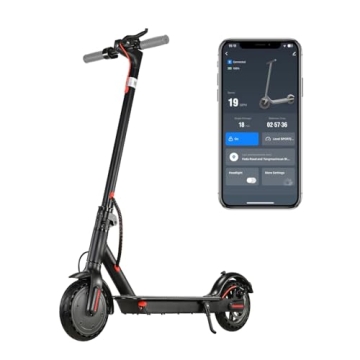 Electric Scooter Adults, Foldable 8.5" Tires E Scooter for Adults, 19 Mph, 350W Motor Fast Cooter, K...