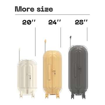artrips Luggage Cover Protectors for 24 Inch Suitcase
