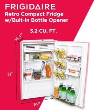 Charming Frigidaire Retro Mini Fridge for Home & Office