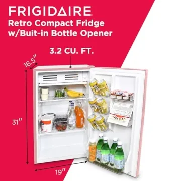 Charming Frigidaire Retro Mini Fridge for Home & Office