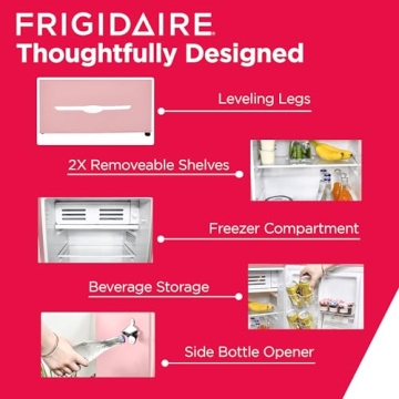 Charming Frigidaire Retro Mini Fridge for Home & Office