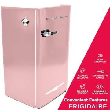 Charming Frigidaire Retro Mini Fridge for Home & Office