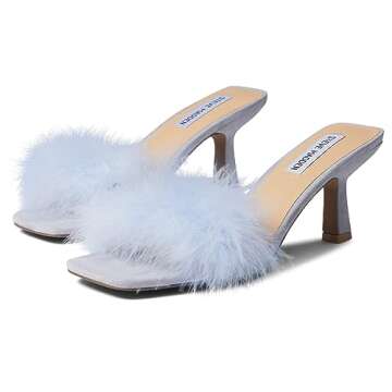 Steve Madden Women's Karoo Heeled Sandal - Chic Blue Stiletto Style for Any Occasion