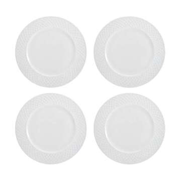 Elegant Mikasa Trellis Bone China 16-Piece Dinnerware Set