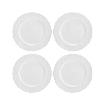 Elegant Mikasa Trellis Bone China 16-Piece Dinnerware Set