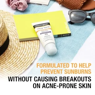 Neutrogena Clear Face Sunscreen for Oily Skin SPF 55
