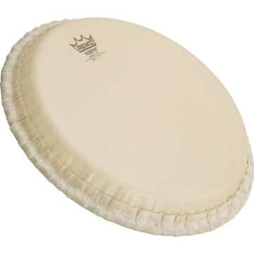 Premium REMO 9" Bongo Drumhead with Nuskyn® Technology