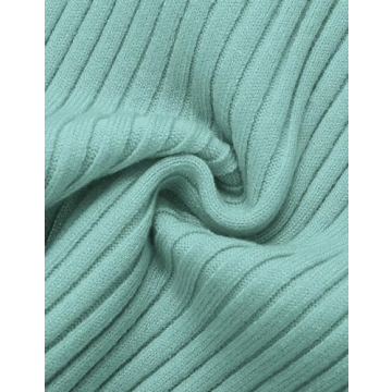 Carpetcom Women's Ribbed Knit Square Neck T-Shirts