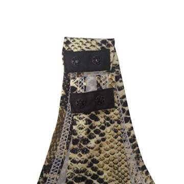 Kelisky MISSACTIVER Women's Sexy One Shouler Sleeveless Solid One Piece Bodysuit (M, Snakeskin)