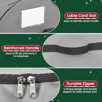 Keten Christmas Light Storage Bag - 375ft Organization Solution