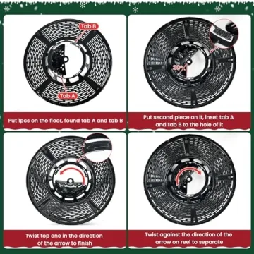 Keten Christmas Light Storage Bag - 375ft Organization Solution