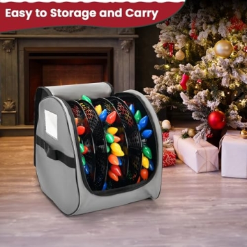 Keten Christmas Light Storage Bag - 375ft Organization Solution