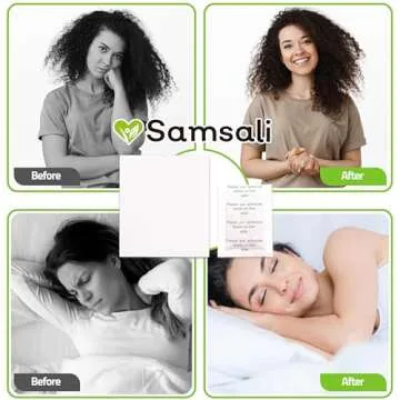Samsali 20 Bamboo Foot Sleep Patch, Upgraded 2 in 1 Aroma Foot Patches for Better Sleep, Rapid Foot Care, Foot Pads for Women and Men , 20 Pads