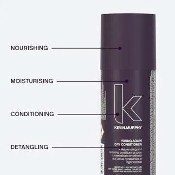 KEVIN.MURPHY YOUNG.AGAIN Dry Conditioner - Adds Moisture to Dry Hair - For Dry & Coloured Hair - Hair Care Spray - Detangling Dry Conditioner - 100 mL / 3.4 fl oz