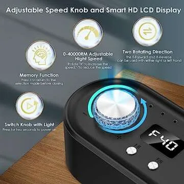 Electric Nail Drill Machine, High Speed E File for Nails