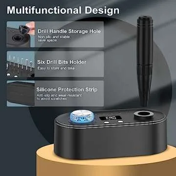 Electric Nail Drill Machine, High Speed E File for Nails