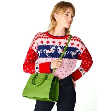 Kate Spade New York Madison Medium Saffiano Leather Satchel, Turtle Green