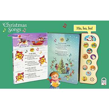 Christmas Songs: Interactive Children's Sound Book (10 Button Sound)