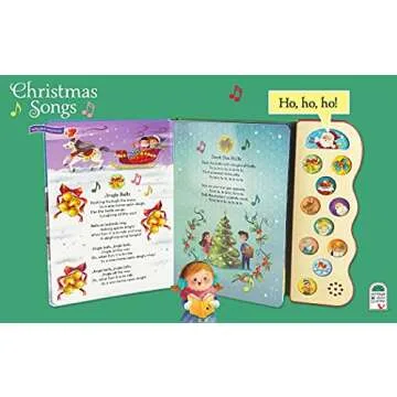 Christmas Songs Interactive Sound Book for Kids