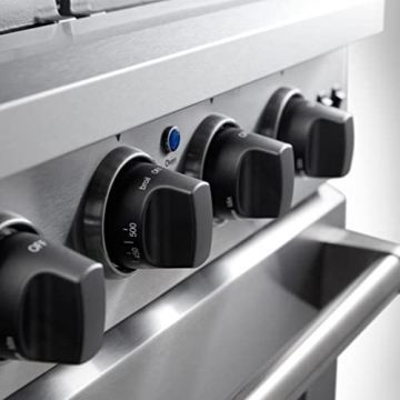 Thor Kitchen 48-Inch Dual Fuel Range - 6 Burners, Double Ovens