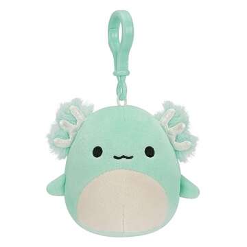 Squishmallows Clip-On Plush 5-Pack - Ultra Soft & Adorable