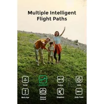 HOVERAir X1 Drone with Camera, Self-Flying Camera Drone with Follow Me Mode, Foldable Mini Drone with HDR Video Capture, Palm Takeoff, Intelligent Flight Paths, Hands-Free Control Black (Combo Plus)