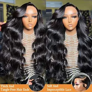 TRP 28 Inch Body Wave Lace Front Wig 180 Density Natural Look