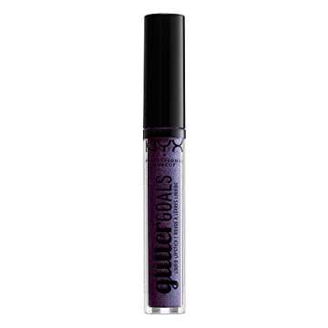 NYX PROFESSIONAL MAKEUP Glitter Goals Liquid Lipstick - Amethyst Vibes (Purple With Multi-Dimensiona...