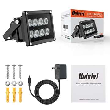 Univivi 850nm Infrared Night Vision IR Illuminator