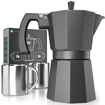 Coffee Gator Moka Pot Stovetop Espresso Maker
