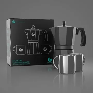 Coffee Gator Moka Pot Stovetop Espresso Maker