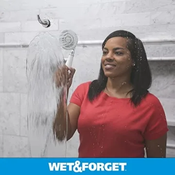 Wet & Forget Shower Cleaner Spray Multi-Surface Weekly Application Requires No Scrubbing, Bleach-Free Formula, Ready to Use, Vanilla Scent, 3 Months of Cleaning, 64 Fluid Ounces, 1 Pack