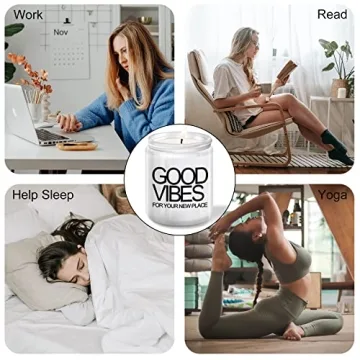 new home Gifts for Home- House Warming Gifts, Housewarming Gift for New House- Essentials Best Presents for Women Couple Friends- Lavender Candles